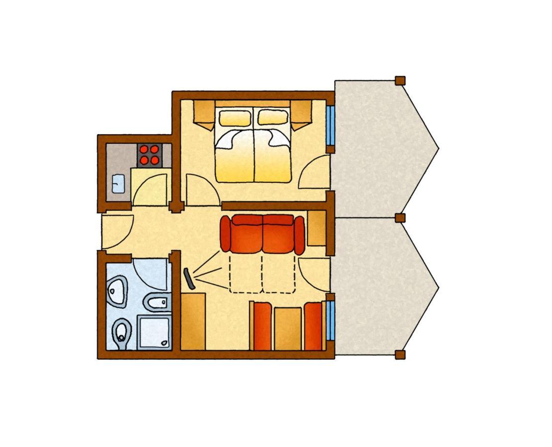 Residence Corones Olang Dış mekan fotoğraf